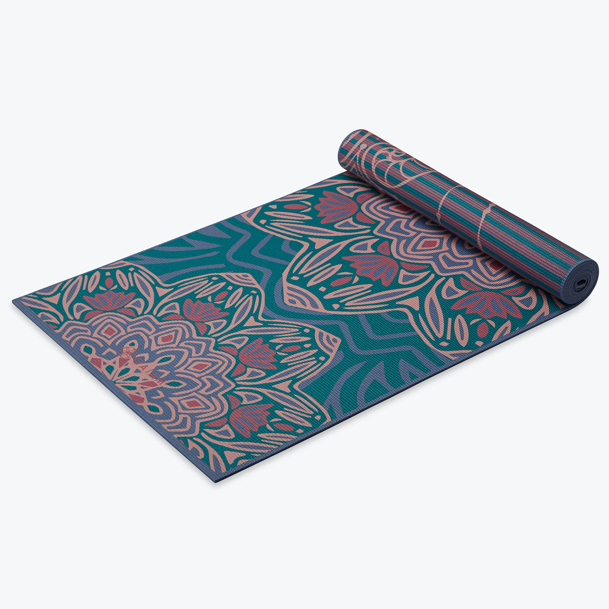 PREMIUM REVERSIBLE JADE SALUTATION YOGA MAT 6MM Ekam Wellness