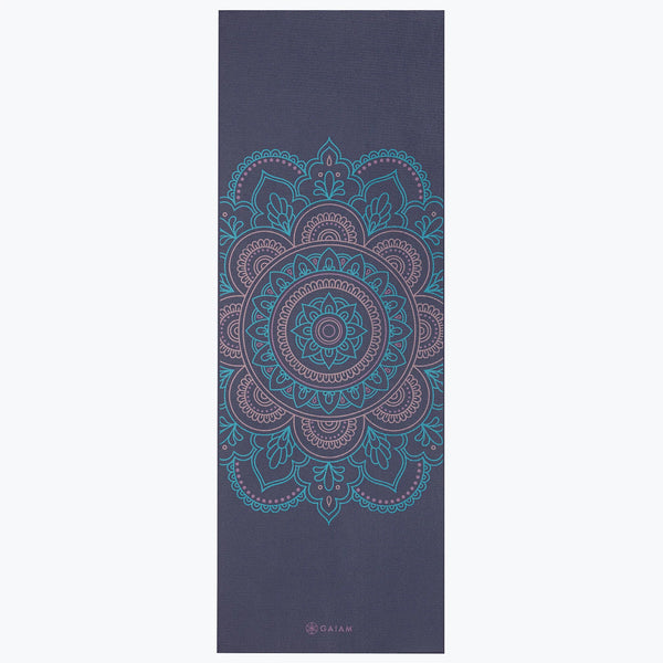 PREMIUM REVERSIBLE PURPLE ILLUSION YOGA MAT (6MM)
