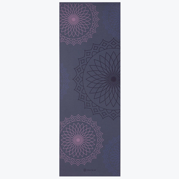 PREMIUM REVERSIBLE PURPLE ILLUSION YOGA MAT (6MM)