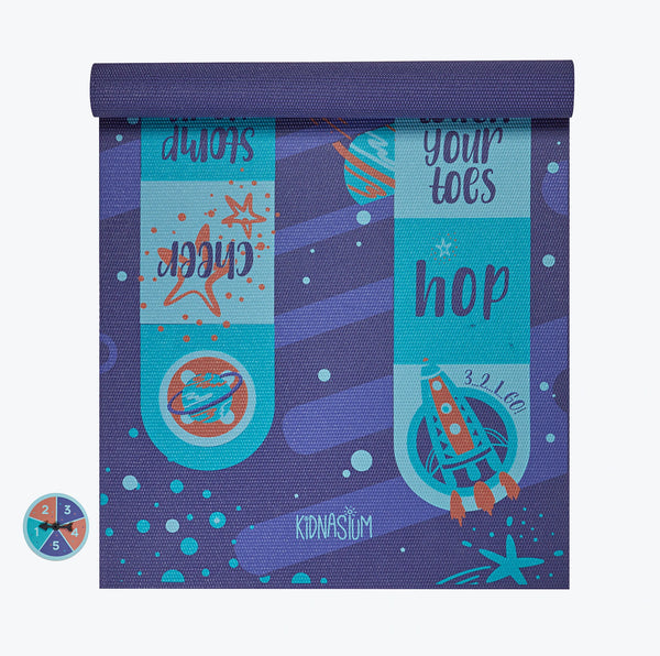 KIDNASIUM WIGGLY WORKOUT YOGA MAT (3MM)