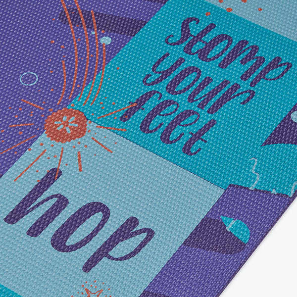 KIDNASIUM WIGGLY WORKOUT YOGA MAT (3MM)