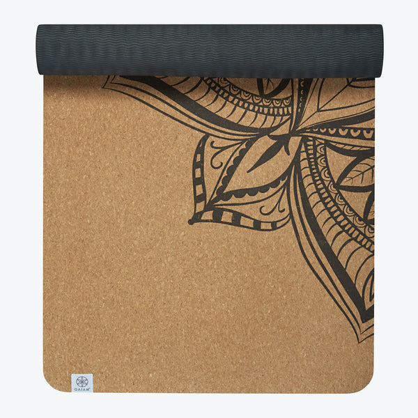 PERFORMANCE MANDALA CORK YOGA MAT (5MM)