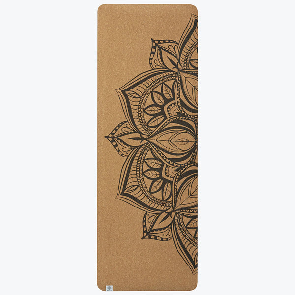 PERFORMANCE MANDALA CORK YOGA MAT (5MM)